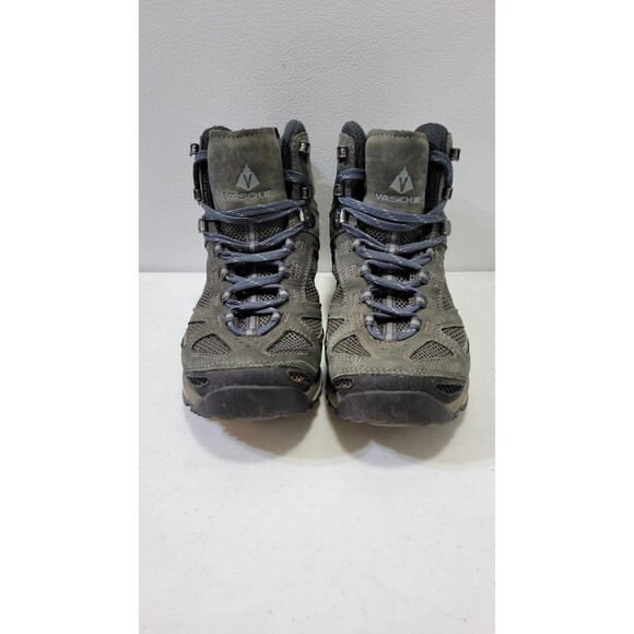 Vasque Mens Hiking Boots 7192 Size 7.5 M Greenish Gray